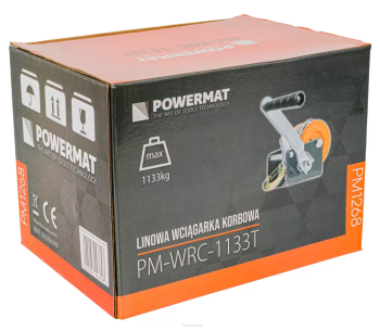 Ручная лебедка POWERMAT PM-WRC-1133T 1133kg 10000мм photo 6
