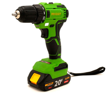 Mașină de înșurubat cu percuție cu acum. ProCraft PA18LiBL 20V 2Ah photo