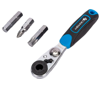 Набор 32 бит HOEGERT HT1R460 SL/PH/PZ/Hex/Torx photo 3