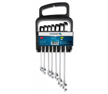 Set de chei combinate cu clichet HOEGERT HT1R397 10-19mm photo