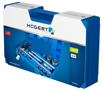 Set 21 buc duze tubulare HOEGERT HT1R510 19-50 mm photo 3