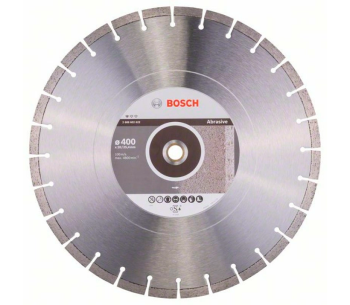 Алмазный отрезной диск BOSCH Standard for Abrasive 400мм Сегментированный Кирпич photo