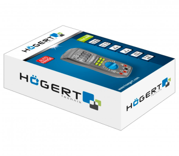 Цифровой мультиметр HOEGERT HT1E604 0/600В 0/10A photo 3
