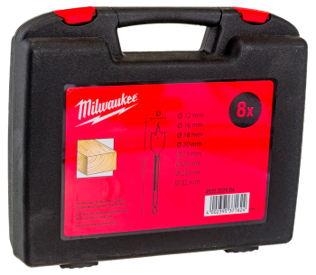 Набор перьевых сверл MILWAUKEE Shockwave FB Set 13-32мм Сталь photo 2