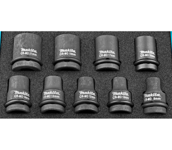 Головки торцевые MAKITA B-66232 8-21 мм photo 2