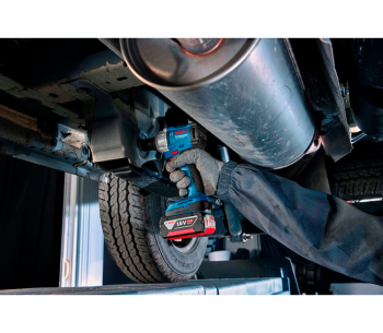Гайковерт аккумуляторный BOSCH GDS 18V-350 18В 4Ач 350Нм photo 3