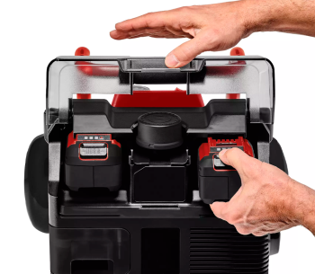 Compresor сu acumulator (fără bat) EINHELL TE-AC 36/150 Li OF-Solo 150l/min 6L 2x18V photo 1