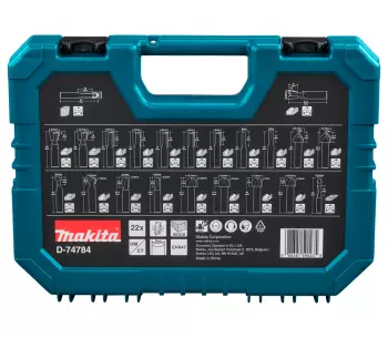 Set 22 freze pe lemn MAKITA D-74784 6.35-19mm photo 1