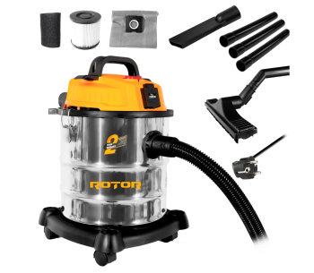Пылесос промышленный ROTOR RC-175 1200вт 200мбар 20л photo