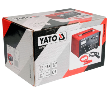 Зарядное устройство YATO YT8304 16A 12-24В photo 0