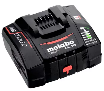 Încărcător cu 2 acumulatoare METABO Basic set 2 x LiHDX 290w 12-36V 16A photo 2
