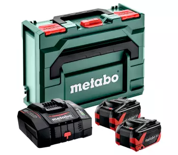 Încărcător cu 2 acumulatoare METABO Basic set 2 x LiHDX 290w 12-36V 16A photo