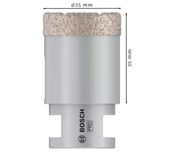 Коронка BOSCH Best for Ceramic 35мм photo 0