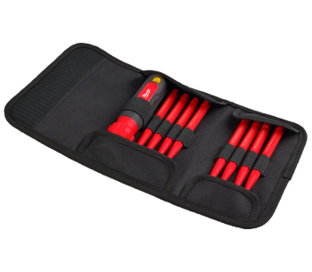 Набор отверток электрика 10 шт MILWAUKEE Insulated 10 в 1 Multi-Bit photo 1