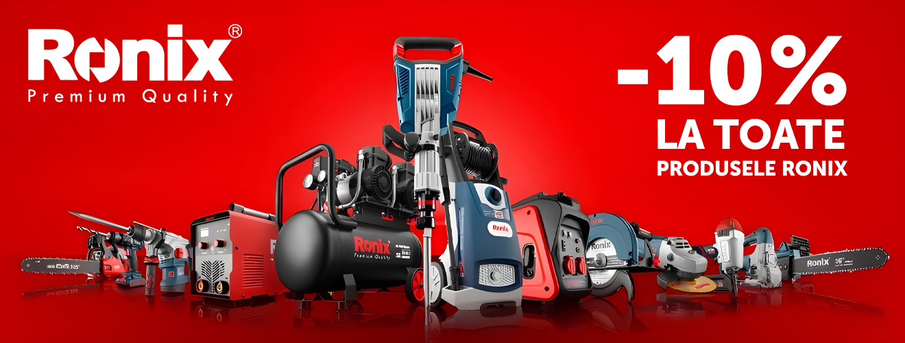 10% Reducere la toata gama de instrumente RONIX promo