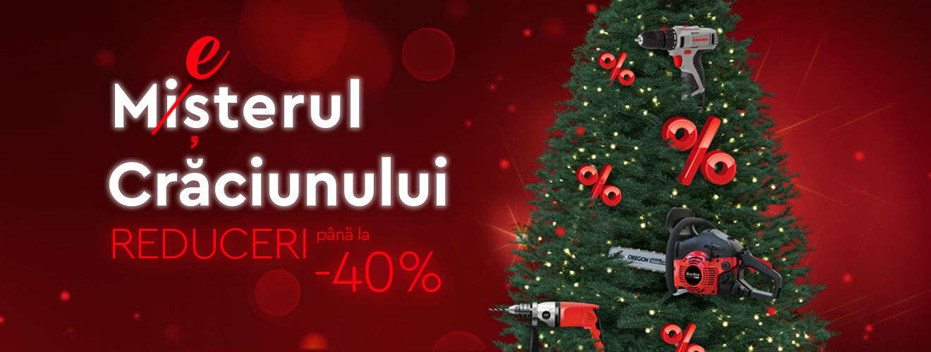 Reduceri de Revelion de până la 40% la instrumente și utilaje promo