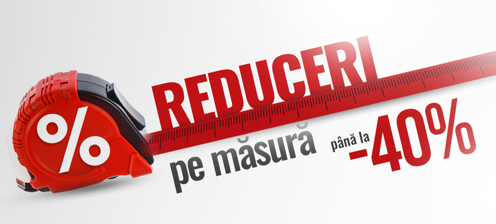Reduceri pe Masura de până la 40% la instrumente și utilaje promo